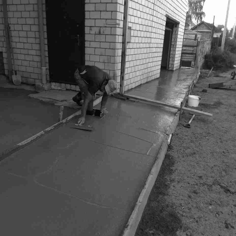 Устройство бетонной отмостки Казань